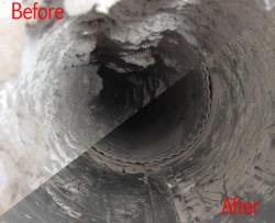Example of a Dirty Dryer Vent